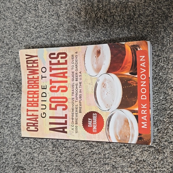 Craft Beer Brewery Guide To All 50 States, Used Condition does have torn cover - Picture 1 of 16